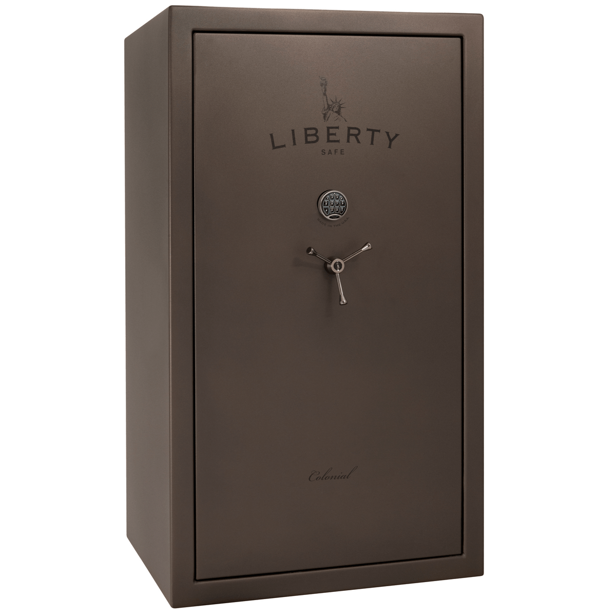 Colonial Series | Level 4 Security | 75 Minute Fire Protection | 50 | DIMENSIONS: 72.5&quot;(H) X 42&quot;(W) X 27.5&quot;(D*) | Bronze Textured | Electronic Lock